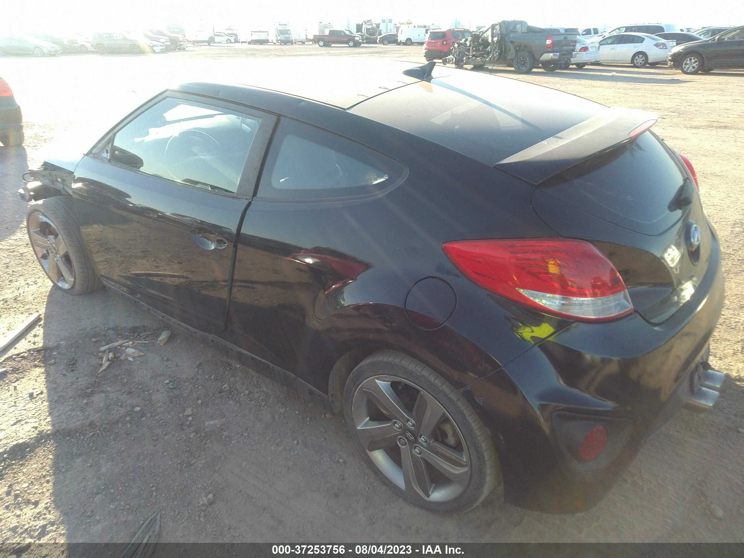 Photo 2 VIN: KMHTC6AE9DU115515 - HYUNDAI VELOSTER 