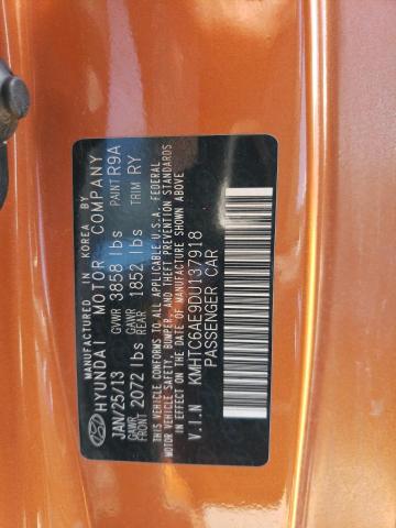 Photo 11 VIN: KMHTC6AE9DU137918 - HYUNDAI VELOSTER 