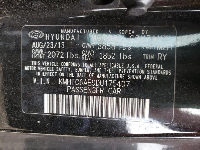 Photo 9 VIN: KMHTC6AE9DU175407 - HYUNDAI VELOSTER T 