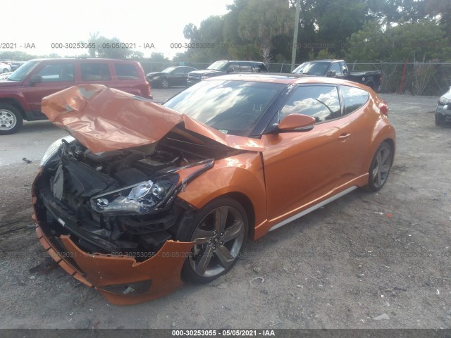 Photo 1 VIN: KMHTC6AE9FU222325 - HYUNDAI VELOSTER 