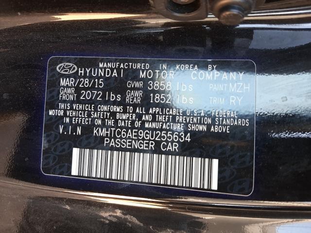 Photo 9 VIN: KMHTC6AE9GU255634 - HYUNDAI VELOSTER T 