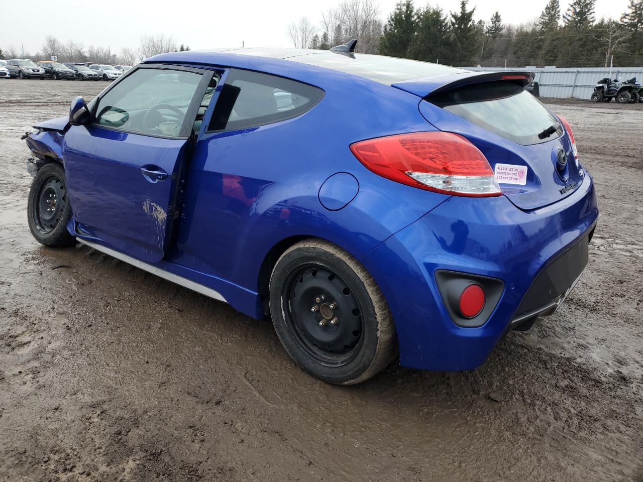 Photo 1 VIN: KMHTC6AEXDU134283 - HYUNDAI VELOSTER 