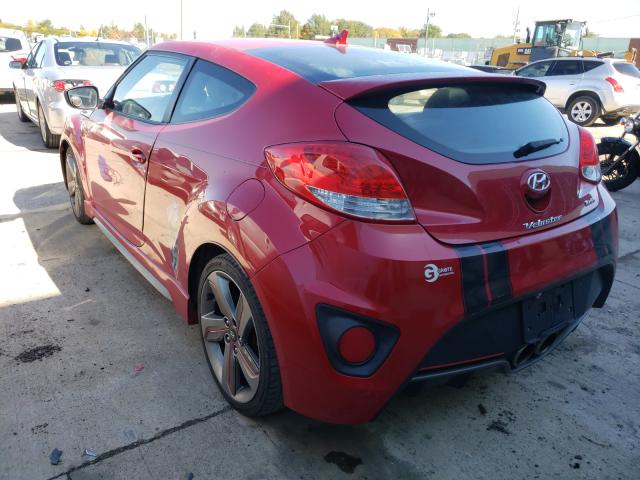 Photo 2 VIN: KMHTC6AEXDU135174 - HYUNDAI VELOSTER T 