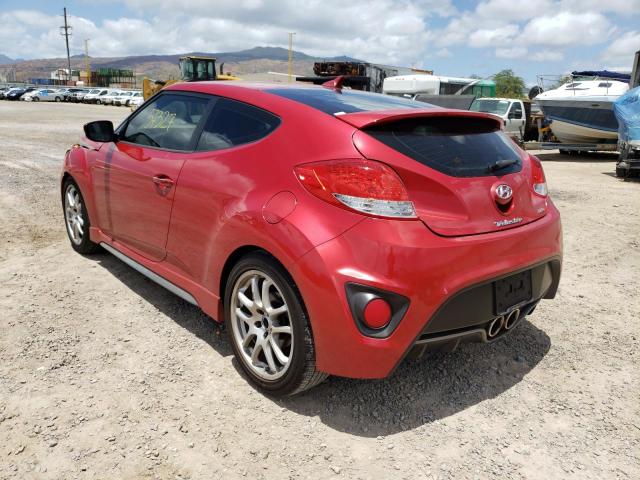 Photo 2 VIN: KMHTC6AEXDU141704 - HYUNDAI VELOSTER T 