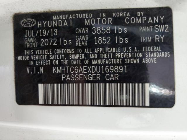 Photo 11 VIN: KMHTC6AEXDU169891 - HYUNDAI VELOSTER T 