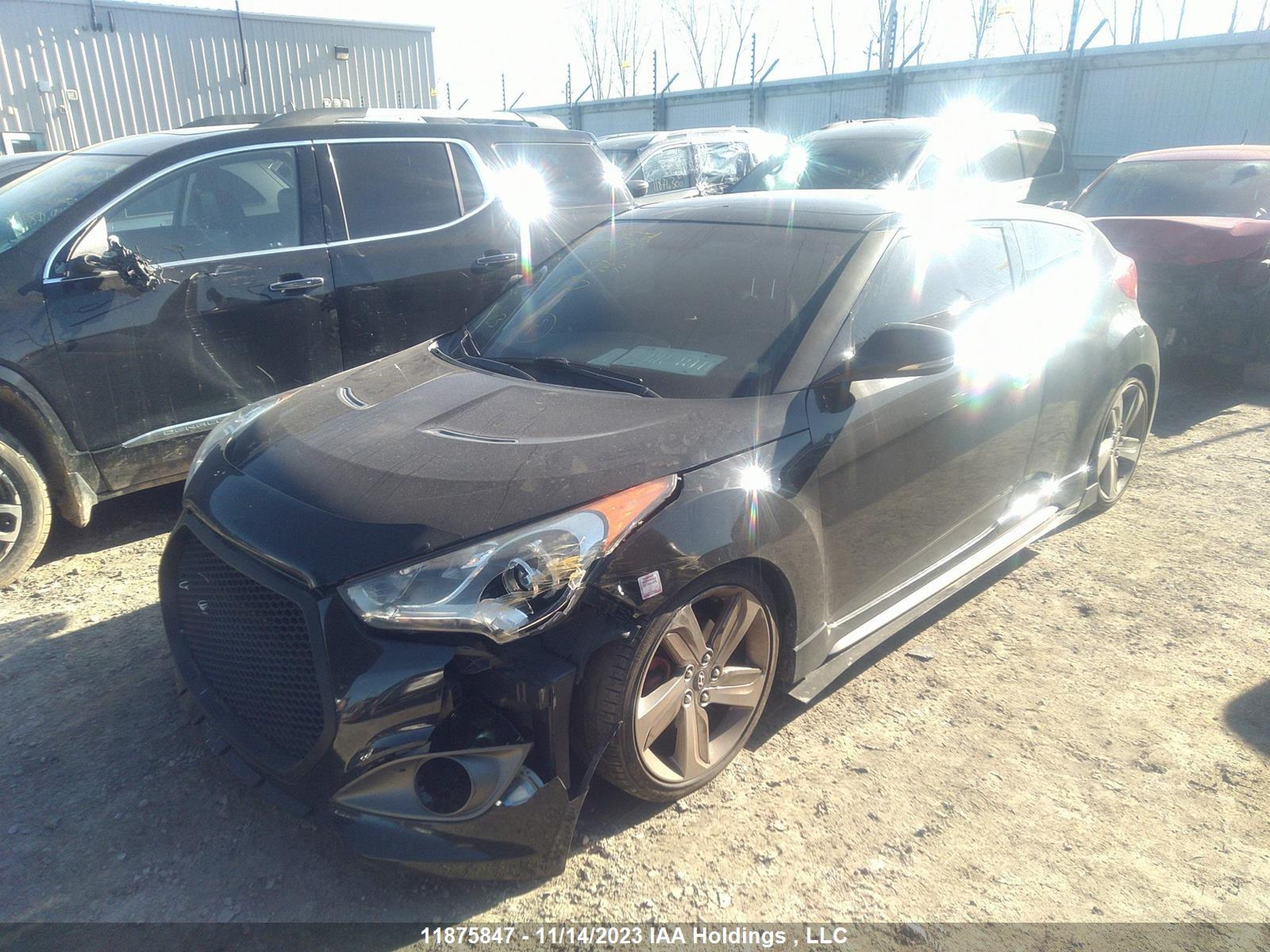 Photo 1 VIN: KMHTC6AEXEU209677 - HYUNDAI VELOSTER 