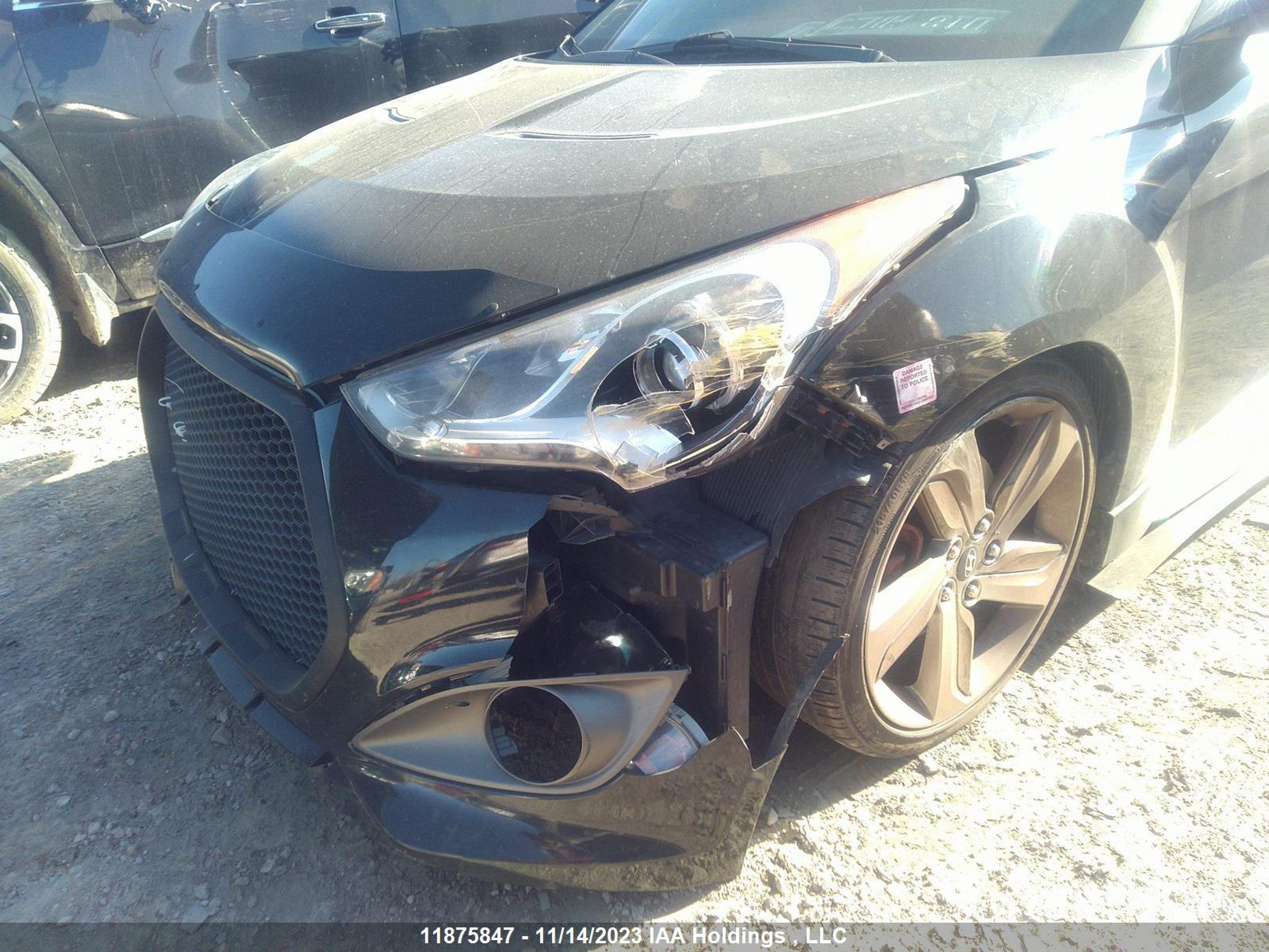 Photo 5 VIN: KMHTC6AEXEU209677 - HYUNDAI VELOSTER 