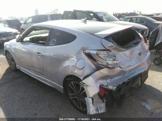 Photo 2 VIN: KMHTC6AEXGU288500 - HYUNDAI VELOSTER 