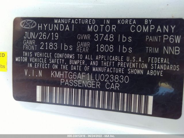 Photo 8 VIN: KMHTG6AF1LU023830 - HYUNDAI VELOSTER 