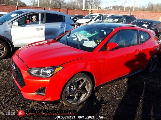 Photo 3 VIN: KMHTH6AB5LU030578 - HYUNDAI VELOSTER 