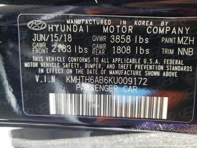 Photo 11 VIN: KMHTH6AB6KU009172 - HYUNDAI VELOSTER T 