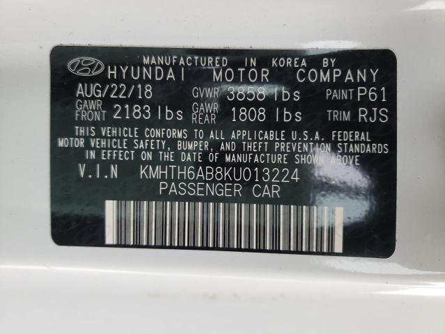 Photo 9 VIN: KMHTH6AB8KU013224 - HYUNDAI VELOSTER T 