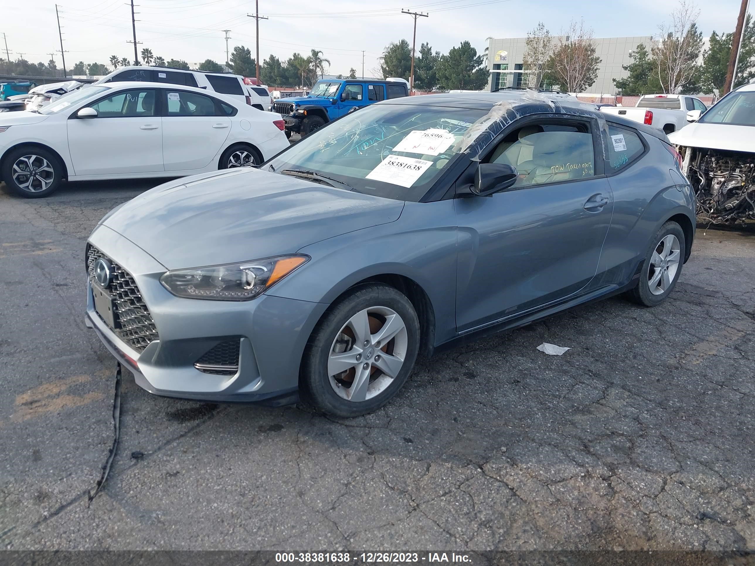 Photo 1 VIN: KMHTH6AB8LU024225 - HYUNDAI VELOSTER 