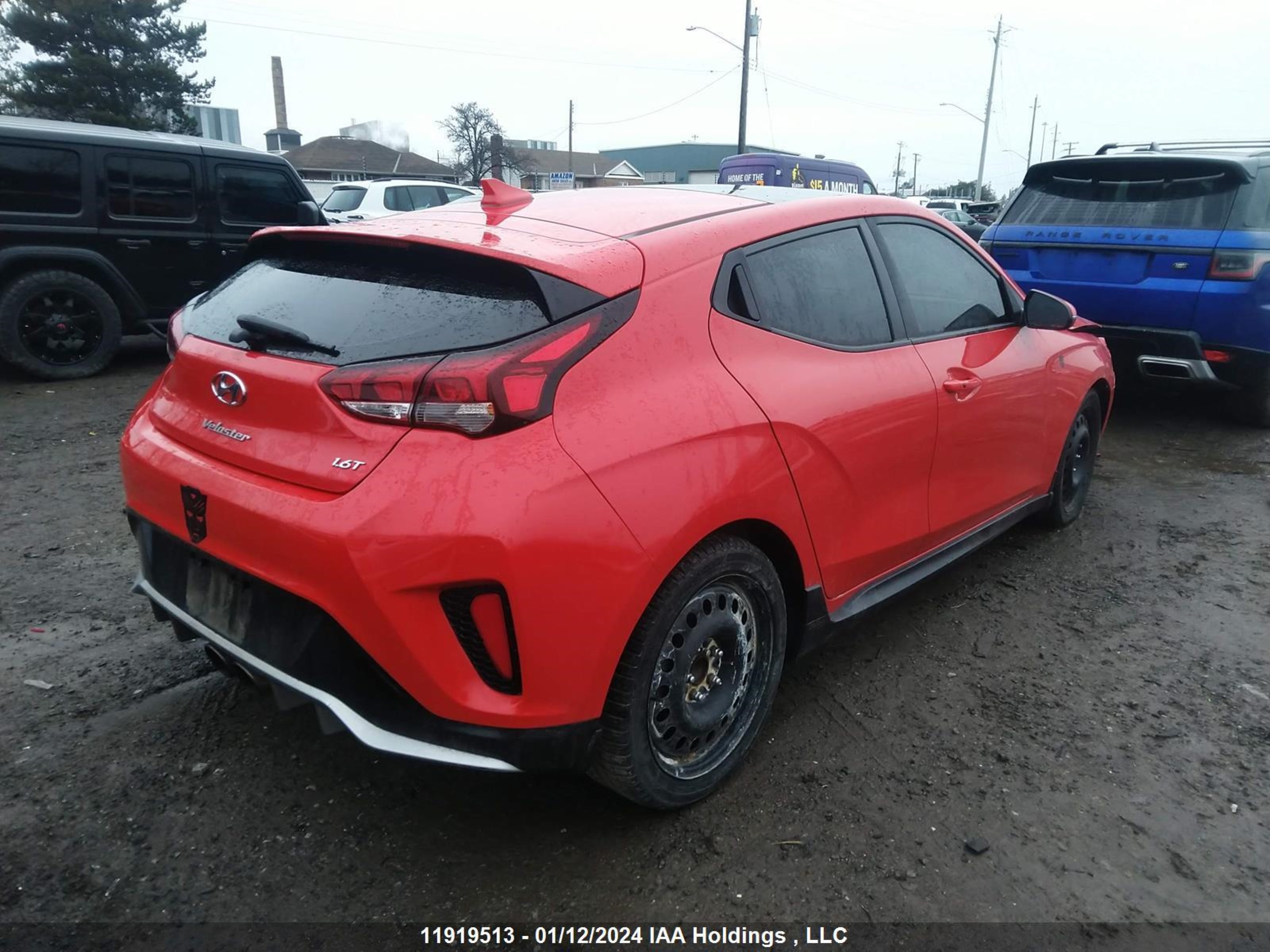 Photo 3 VIN: KMHTH6AB9KU008114 - HYUNDAI VELOSTER 