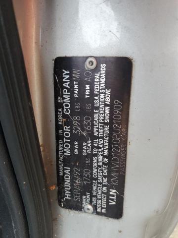 Photo 11 VIN: KMHVD12J0PU210909 - HYUNDAI EXCEL 