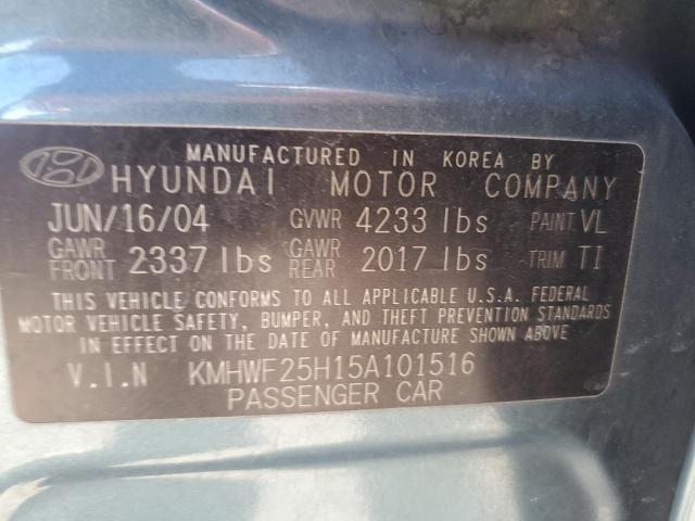 Photo 12 VIN: KMHWF25H15A101516 - HYUNDAI SONATA GL 