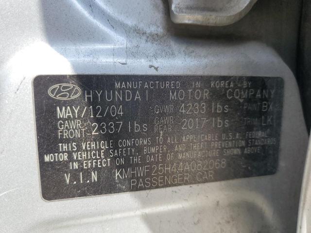 Photo 11 VIN: KMHWF25H44A082068 - HYUNDAI SONATA GL 