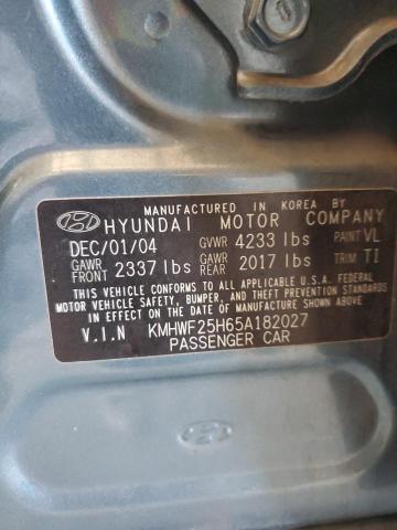 Photo 11 VIN: KMHWF25H65A182027 - HYUNDAI SONATA GL 