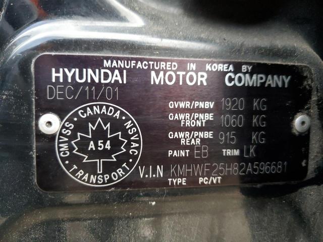 Photo 11 VIN: KMHWF25H82A596681 - HYUNDAI SONATA 