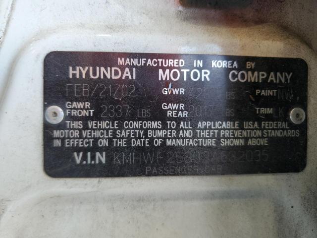 Photo 11 VIN: KMHWF25S02A632035 - HYUNDAI SONATA 