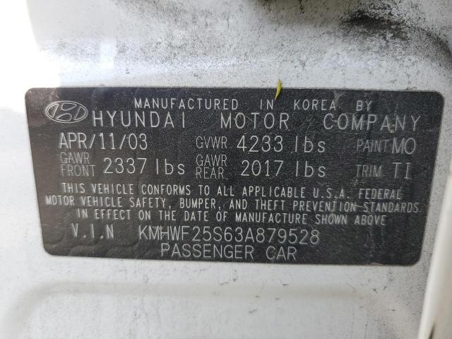 Photo 11 VIN: KMHWF25S63A879528 - HYUNDAI SONATA 