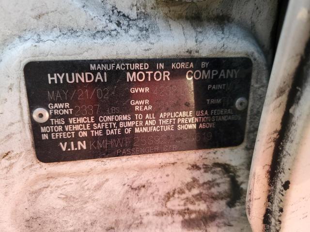 Photo 12 VIN: KMHWF25S92A688619 - HYUNDAI SONATA 