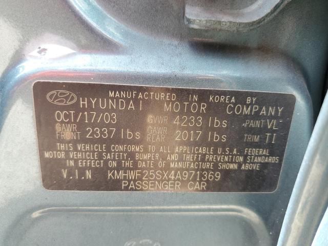 Photo 11 VIN: KMHWF25SX4A971369 - HYUNDAI SONATA 