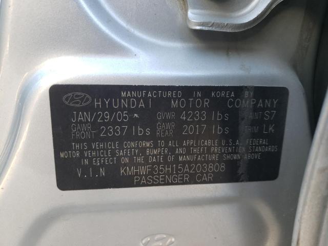 Photo 11 VIN: KMHWF35H15A203808 - HYUNDAI SONATA GLS 