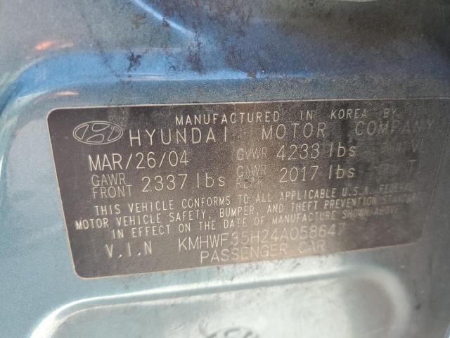 Photo 11 VIN: KMHWF35H24A058647 - HYUNDAI SONATA 