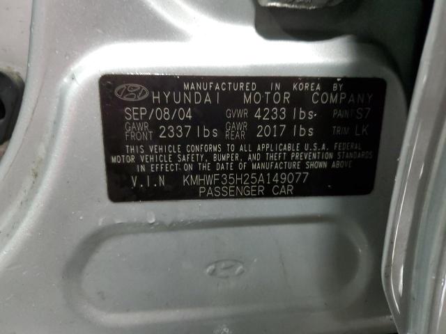 Photo 11 VIN: KMHWF35H25A149077 - HYUNDAI SONATA 