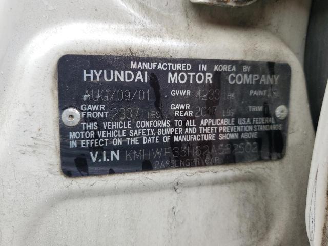 Photo 11 VIN: KMHWF35H62A532502 - HYUNDAI SONATA GLS 