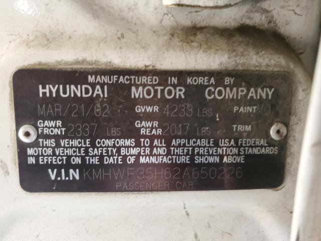 Photo 11 VIN: KMHWF35H62A650226 - HYUNDAI SONATA 