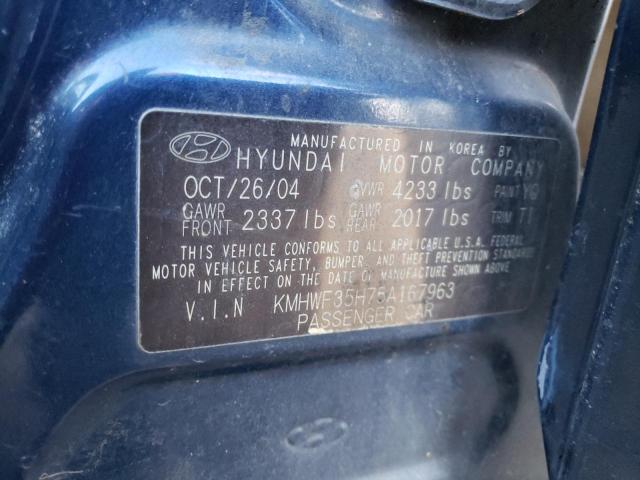 Photo 11 VIN: KMHWF35H75A167963 - HYUNDAI SONATA 