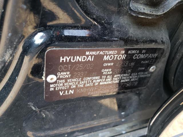 Photo 11 VIN: KMHWF35H83A775679 - HYUNDAI SONATA 