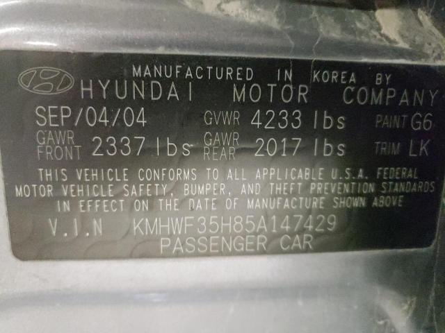 Photo 11 VIN: KMHWF35H85A147429 - HYUNDAI SONATA 