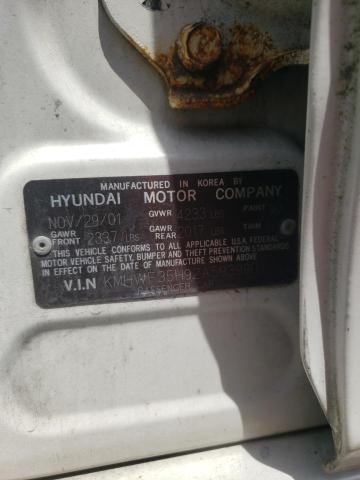 Photo 9 VIN: KMHWF35H92A593990 - HYUNDAI SONATA GLS 