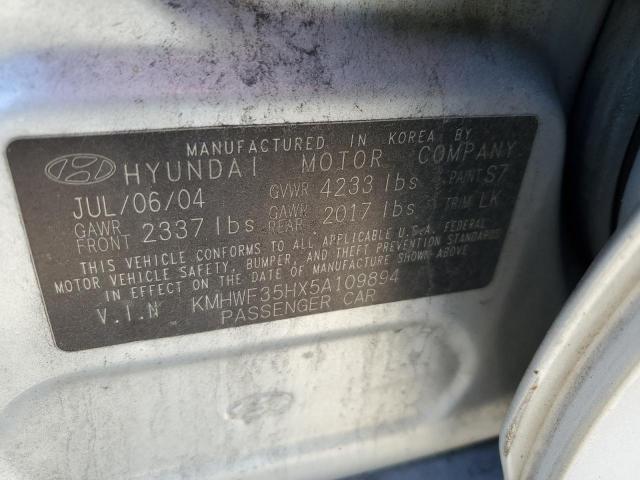 Photo 11 VIN: KMHWF35HX5A109894 - HYUNDAI SONATA 