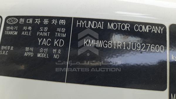 Photo 2 VIN: KMHWG81R1JU927600 - HYUNDAI H1 