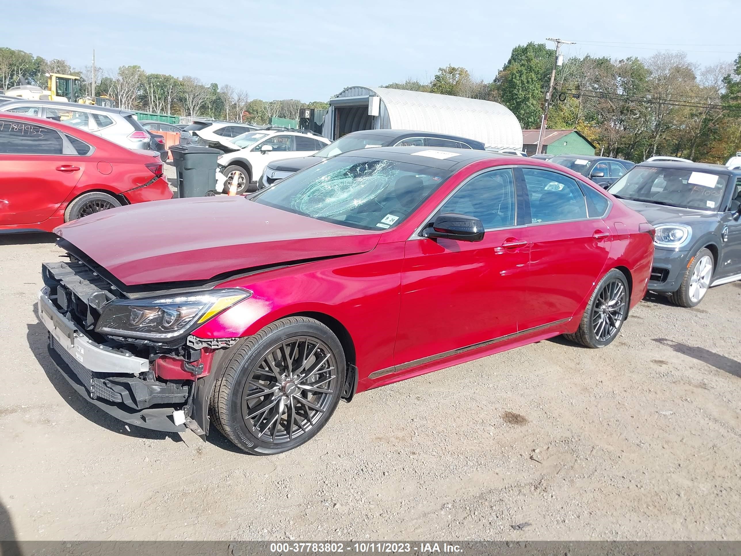 Photo 1 VIN: KMTFN4JBXKU320197 - GENESIS G80 