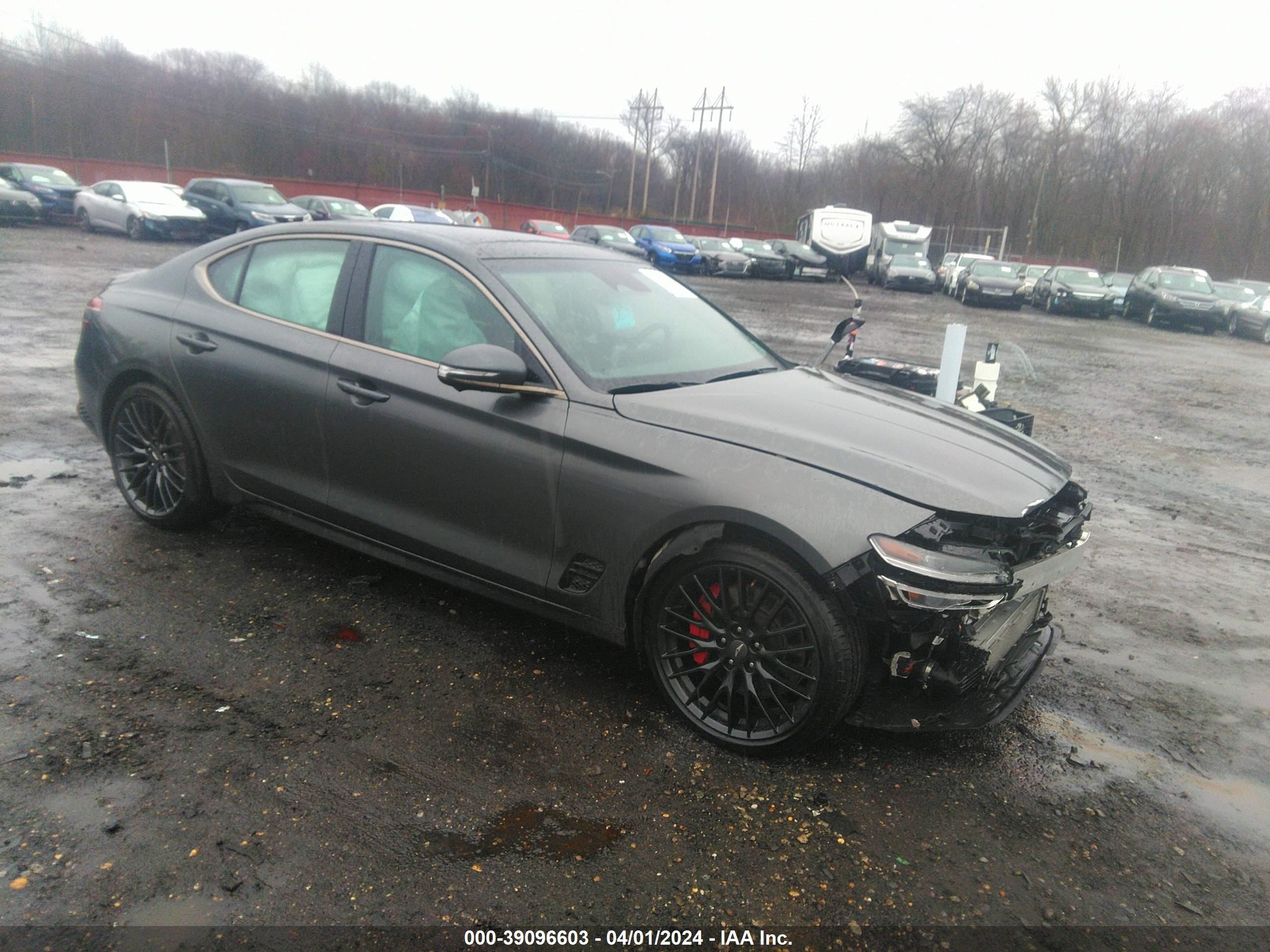 Photo 0 VIN: KMTG14TE2NU082275 - GENESIS G70 