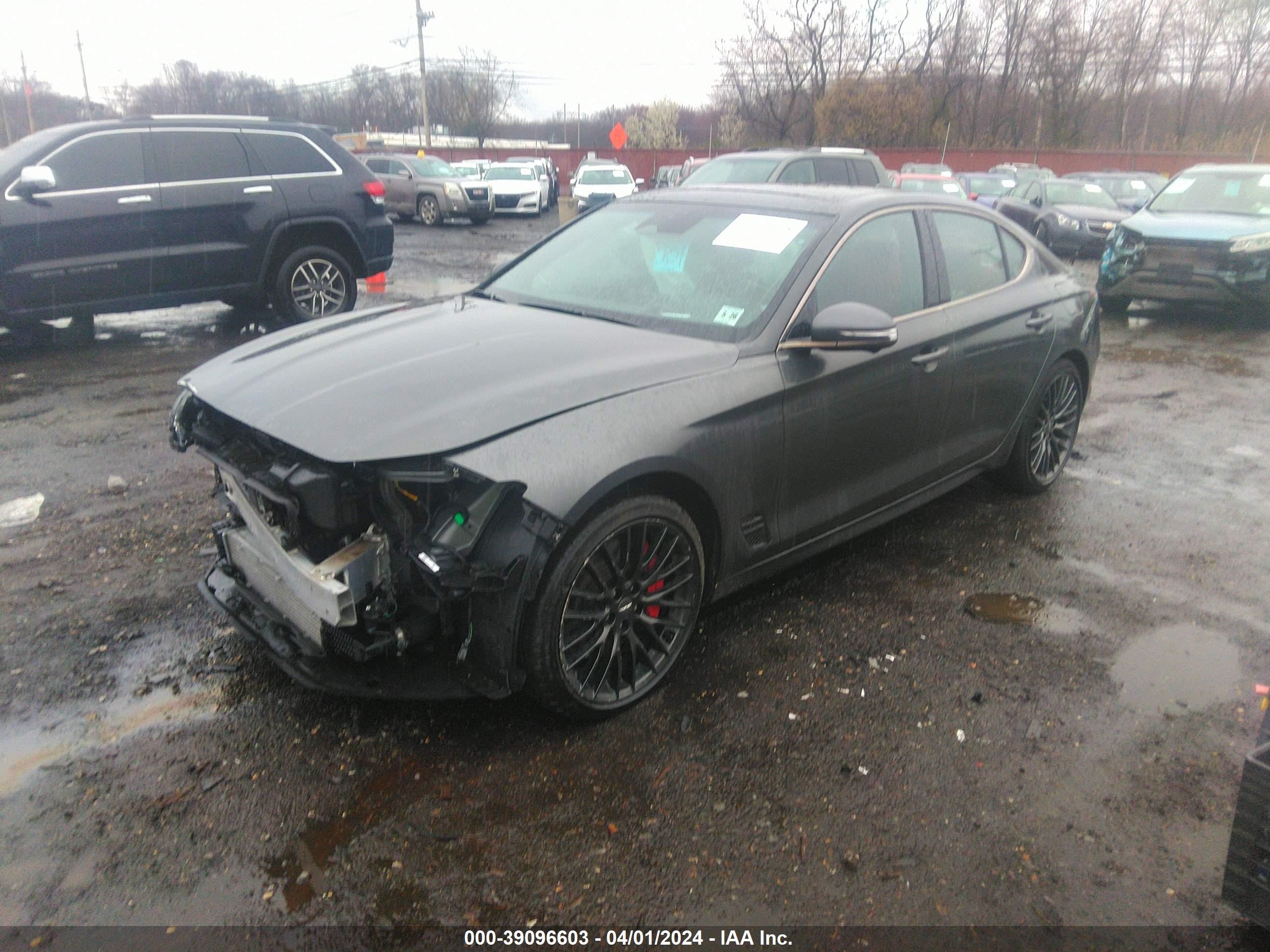 Photo 1 VIN: KMTG14TE2NU082275 - GENESIS G70 