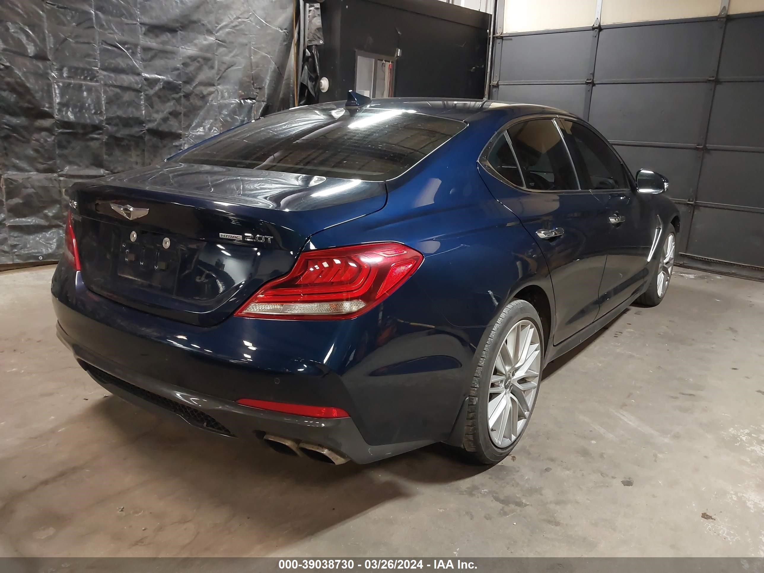 Photo 3 VIN: KMTG34LA3MU079780 - GENESIS G70 