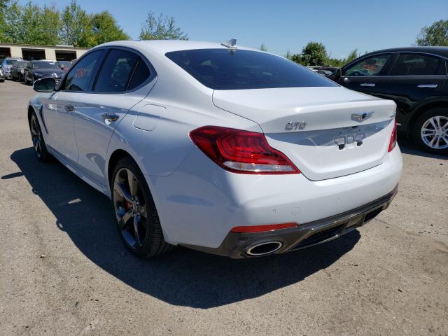 Photo 2 VIN: KMTG34LE1MU072779 - GENESIS G70 SPORT 