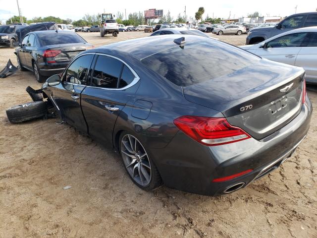 Photo 2 VIN: KMTG34LE2KU026312 - GENESIS G70 PRESTI 