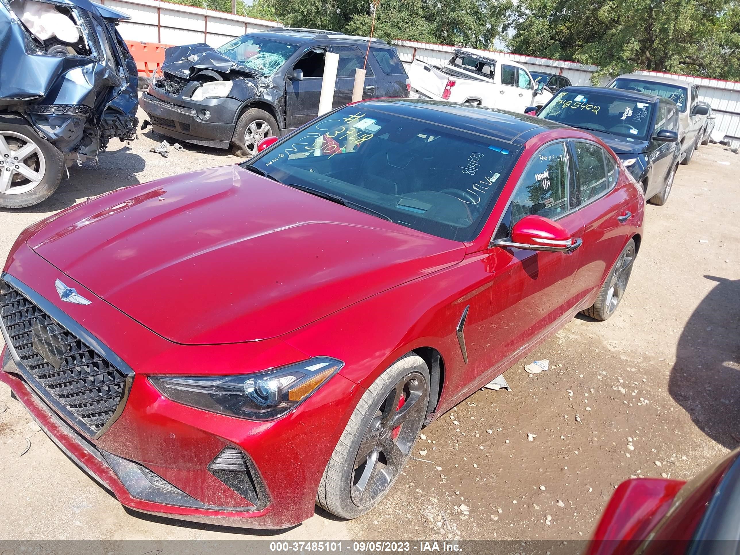 Photo 1 VIN: KMTG34LE4MU066605 - GENESIS G70 