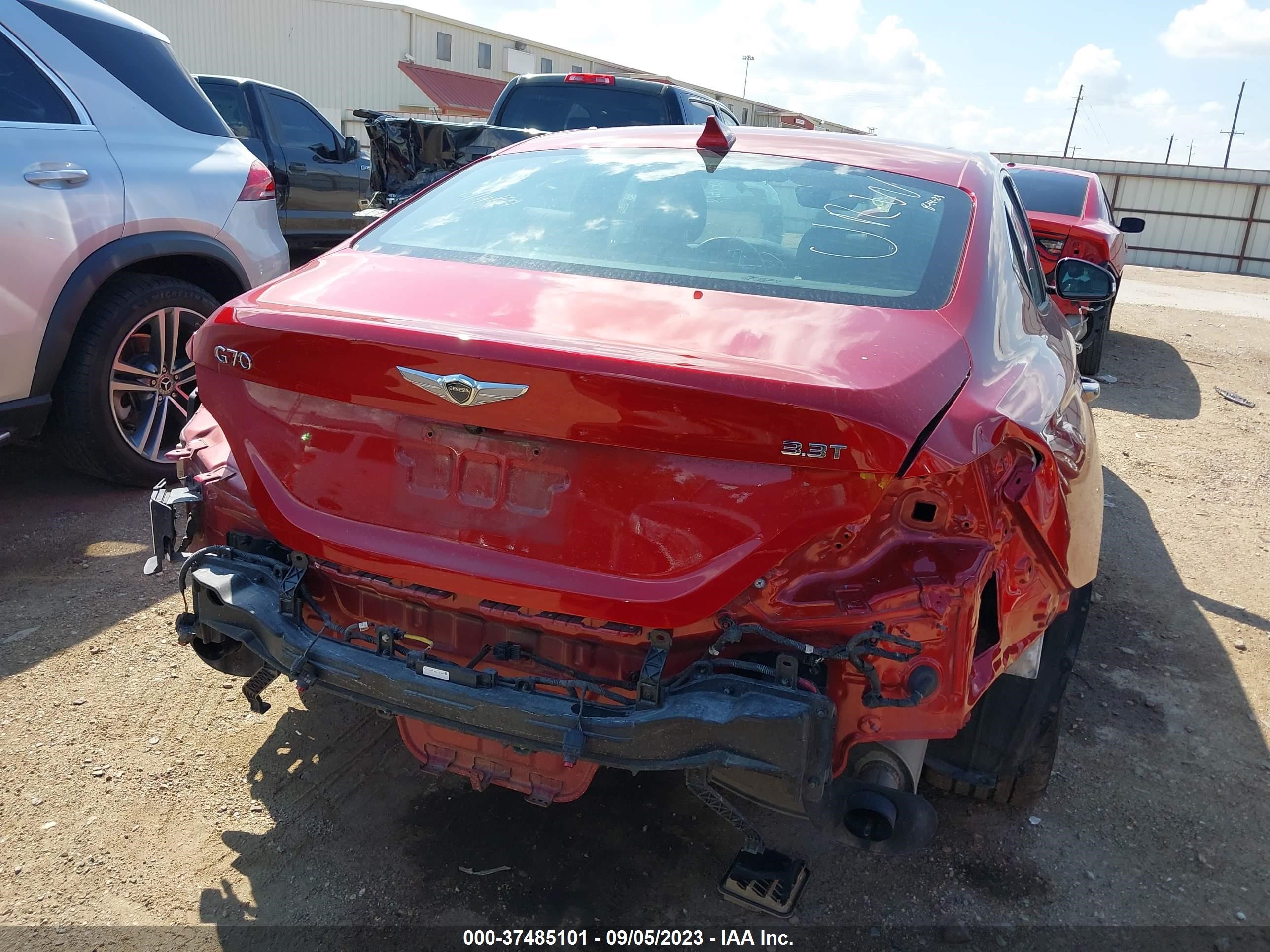 Photo 16 VIN: KMTG34LE4MU066605 - GENESIS G70 