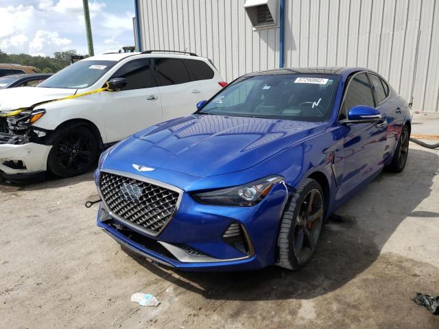 Photo 1 VIN: KMTG34LE5KU019225 - GENESIS G70 PRESTI 