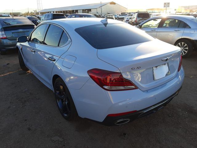 Photo 2 VIN: KMTG34LE7MU071765 - GENESIS G70 PRESTI 