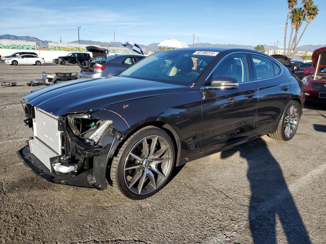 Photo 0 VIN: KMTG34TA3PU135138 - GENESIS G70 