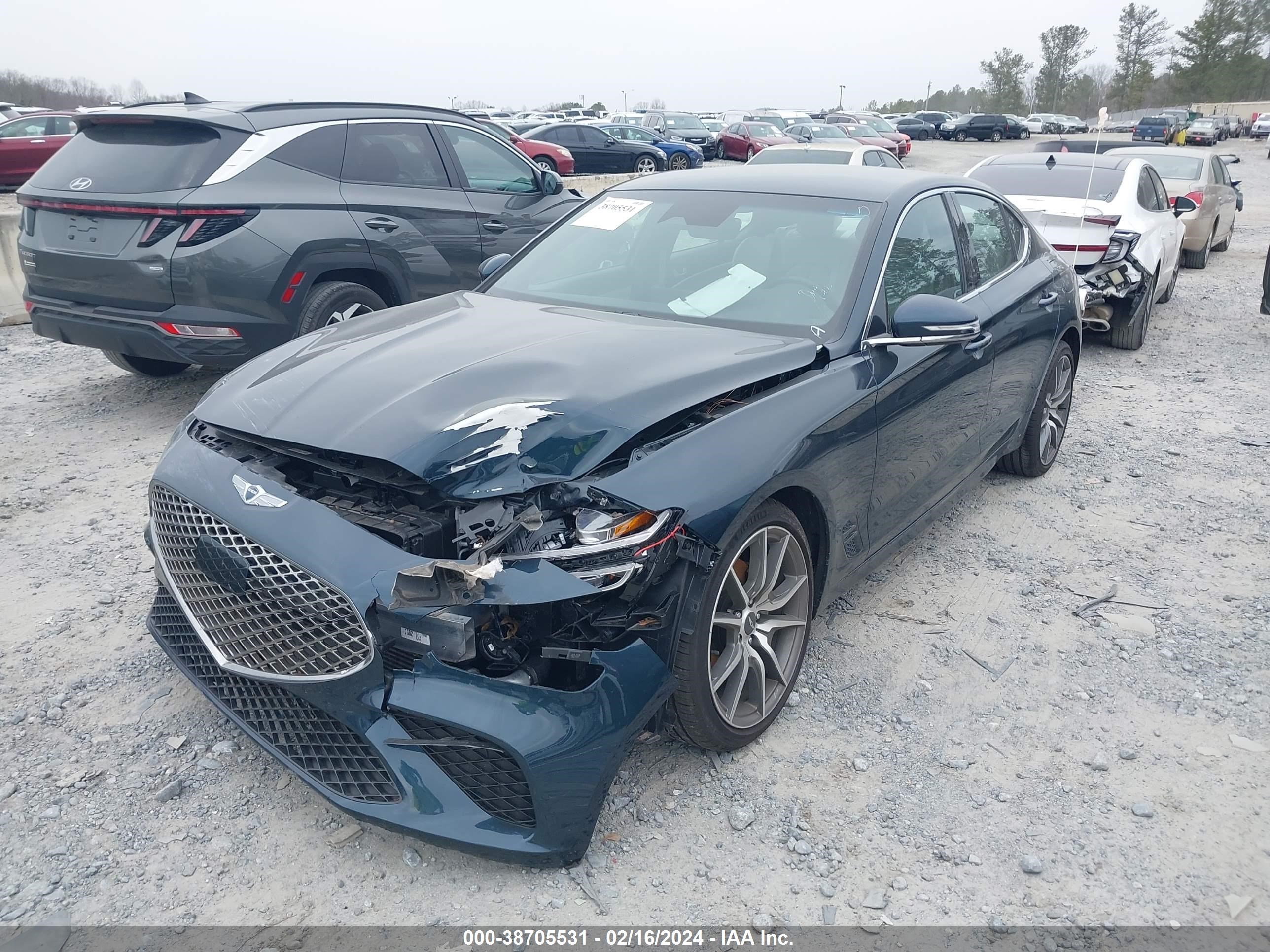 Photo 1 VIN: KMTG34TA5PU127008 - GENESIS G70 